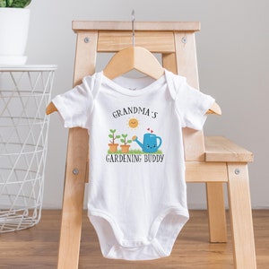 Grandma&#39;s Gardening Buddy Onesie®, Baby Shower Gift