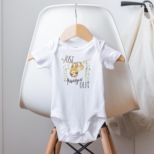 Sloth Onesie®, Funny Baby Onesie®, Sloth Baby Clothes, Baby Shower Gift, Hipster Baby Clothes, Sloth Baby Gift, Unisex Baby Onesie