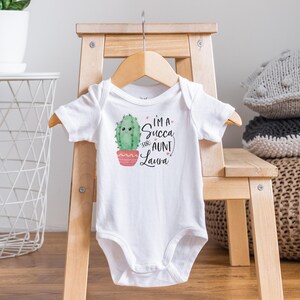 Succa For My Aunt Onesie®, Funny Aunt Onesies®, Baby Shower Gift, Auntie Onesie®, Aunt Baby Clothes, New Aunt Gift, Aunt Pregnancy Reveal