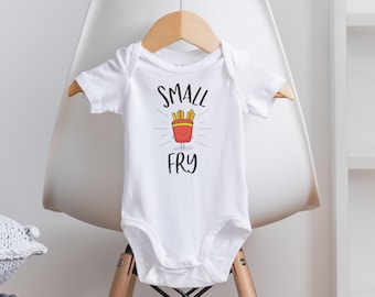 Small Fry Onesie®, Funny Baby Onesie®, Baby Shower Gift, Food Baby Clothes, French Fries Onesie®, Baby Girl Clothes, Baby Boy Clothes