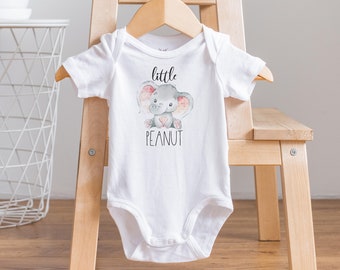 Little Peanut Elephant Onesie, Baby Shower Gift