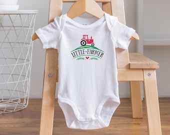 Little Farmer Onesie®, Farm Baby Clothes, Baby Shower Gift, Country Baby Clothes, Farm Onesie®, Tractor Onesie®, Farmer Baby Outfit