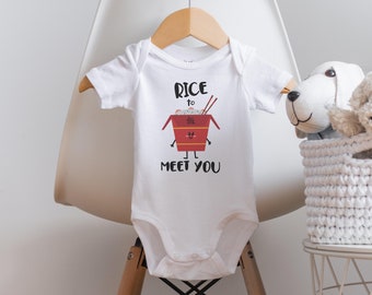 Rice to Meet You Onesie®, Food Onesies®
