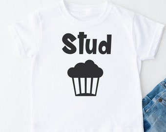 Stud Muffin Toddler Shirt, Funny Toddler Shirt, Toddler Boy Clothes, Toddler Boy Gift, Cute Toddler Shirt, Hipster Toddler Shirt