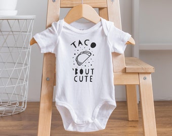 Taco Bout schattige babyromper, outfit Fiesta babyshower