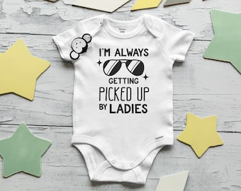 Funny Baby Onesie®, Baby Shower Gift, Hipster Baby Clothes, Baby Boy Clothes, Funny Baby Gift, Baby Boy Onesie®, Funny Boy Onesie®, New Baby