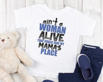 Mama's Boy Toddler Shirt: Funny Kids Tee