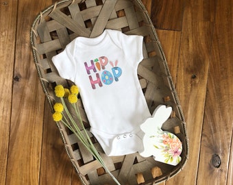 Hip Hop Onesie®, Easter Onesie®, Easter Baby Outfit, Easter Baby Clothes, Egg Hunt Onesie®, Easter Outfit