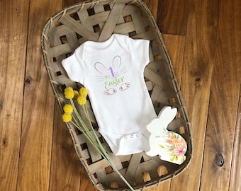 My First Easter Onesie®, Easter Onesie®, Easter Baby Outfit, Easter Baby Clothes, Easter Baby Onesie®, Easter Outfit