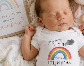 Rainbow Baby Onesie®: After Every Storm, Rainbow of Hope