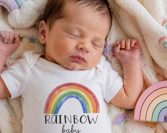 Rainbow Baby Onesie®, After The Storm, Baby Shower Gift