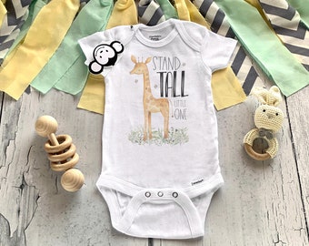 giraffe baby clothes girl