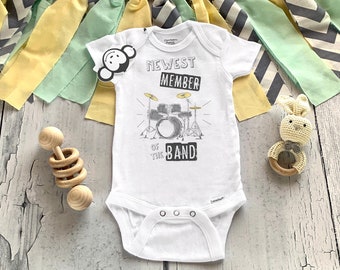 BABY BIKER BABYGROW Romper Suit Black Biker Gothic Rocker Heavy Metal