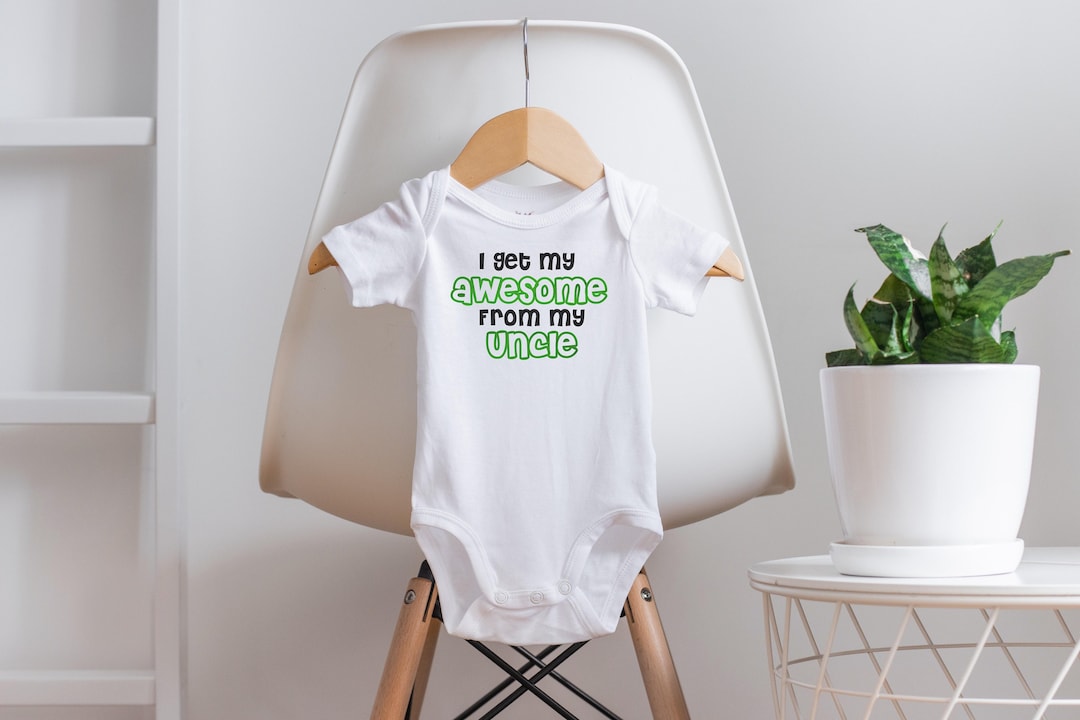 Uncle Onesies®, Cool Like My Uncle Onesie®, My Uncle Loves Me Onesie ...