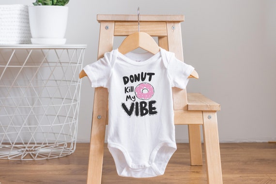 Donut Onesie®, Funny Onesies®, Baby Shower Gift, Foodie Onesie, Donut Baby Outfit, Unisex Baby Gift, Donut Baby Shower, Hipster Baby Clothes