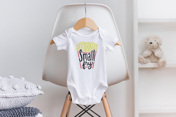 Small Fry Onesie®, Funny Baby Onesie®,Baby Shower Gift, Food Baby Clothes, French Fry Onesie®, Baby Girl Clothes, Baby Boy Clothes