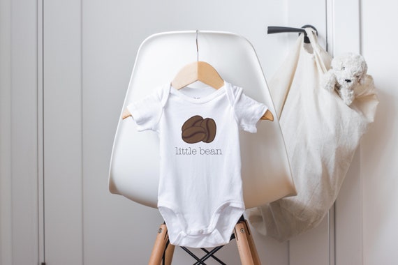 Little Bean Onesie®, Coffee Baby Onesie®, Unisex Baby Clothes, New Baby Gift, Coffee Baby Clothes