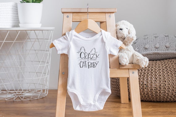 Crazy Cat Baby Onesie®, Funny Baby Onesie,  Me Your Kitties, Future Crazy Cat Lady, Baby Shower Gift, Cat Baby Gifts, Unique Baby Gifts