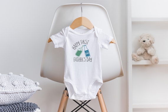 First Father's Day Onesie®, Daddy's Drinking Buddy, I Love Daddy Onesie®, Dad Onesie®, Daddy Baby Clothes, New Dad Gift, Daddy Day Onesie®