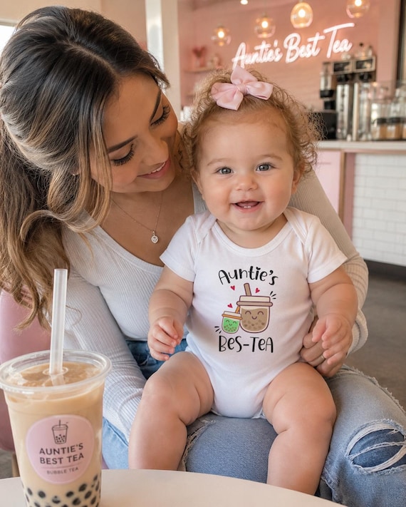 Auntie's Bestie Onesie®, Auntie Onesies®, Boba Onesies®