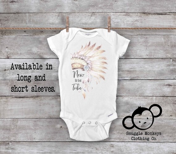 new to the tribe onesie
