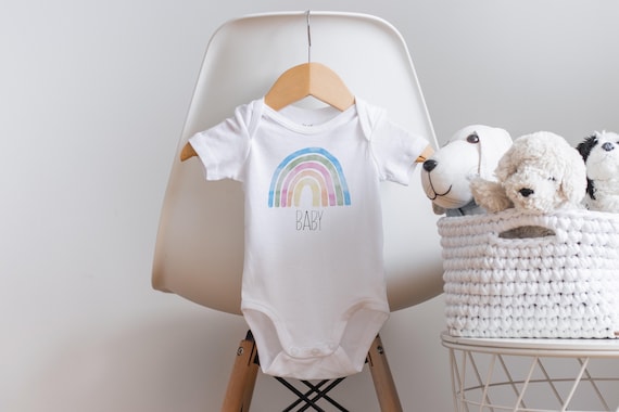 Rainbow Baby Onesie®,  Rainbow After The Storm Onesie®,   Miracle Baby Onesie®, Rainbow Baby Gift, Rainbow Baby Clothes, Baby Shower Gift