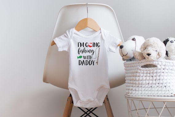 Fishing Onesie®, Fishing Baby Clothes, Fishing With Dad, Daddy's