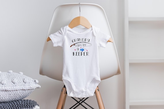 Grandpa Baby Clothes Fishing Buddy Shirt Fishing Baby Announcement Fishing Baby Shower Father s Day Onesie Baby Shower Gift Etsy