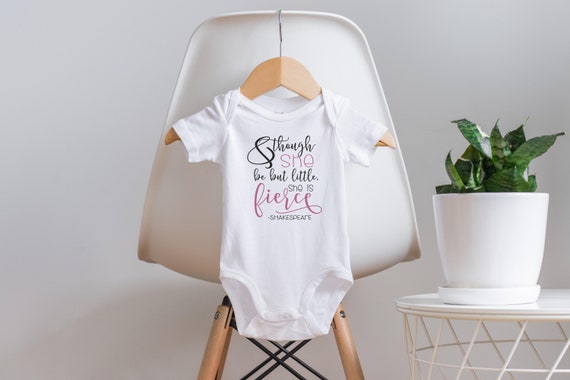 Shakespeare Quote Onesie®, Cute Baby Girl Onesie®, Baby Shower Gift, Unique Baby Gift, Baby Girl Clothes, NICU Onesie,  Sweet Baby Girl