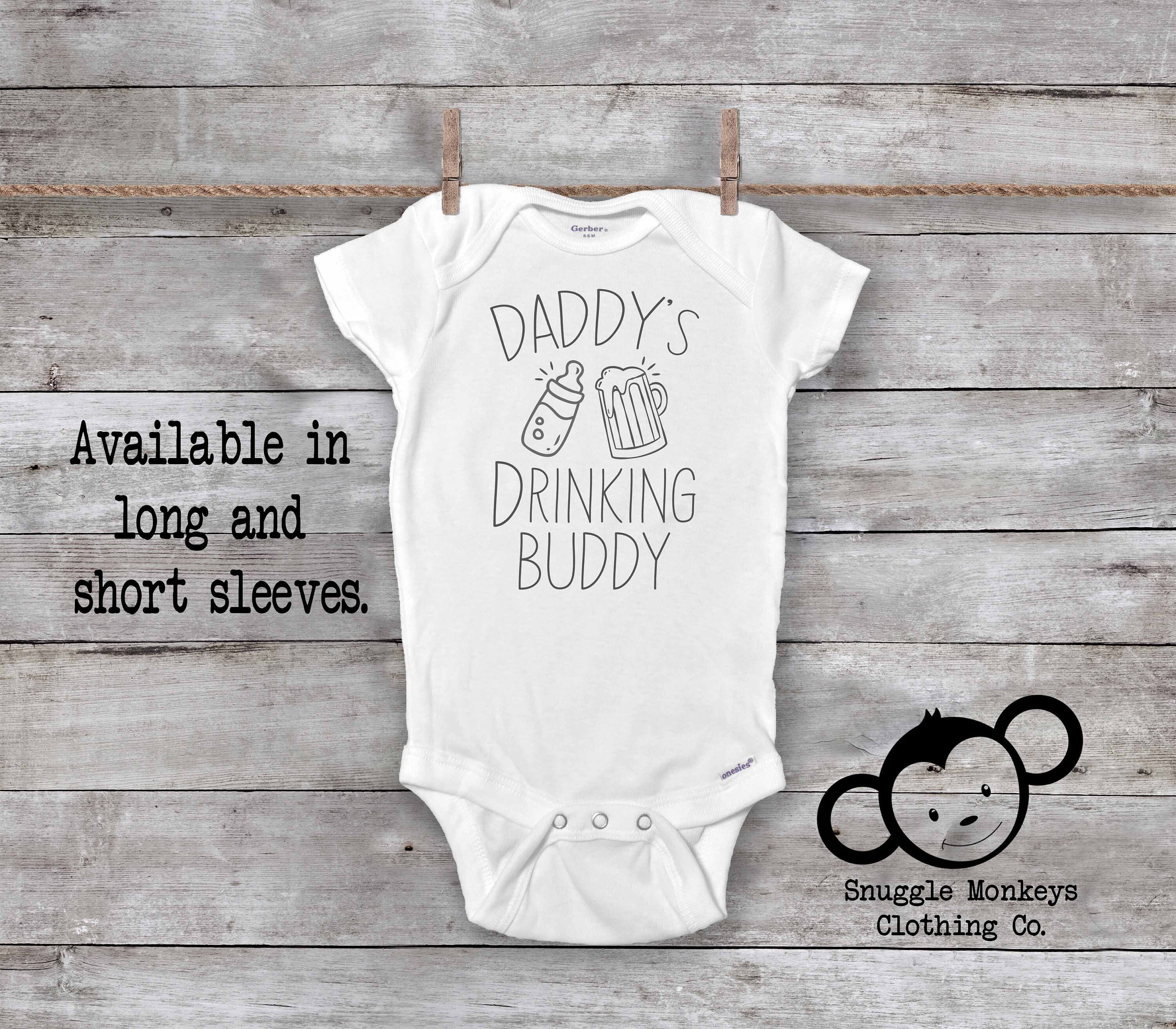 i love daddy baby onesie
