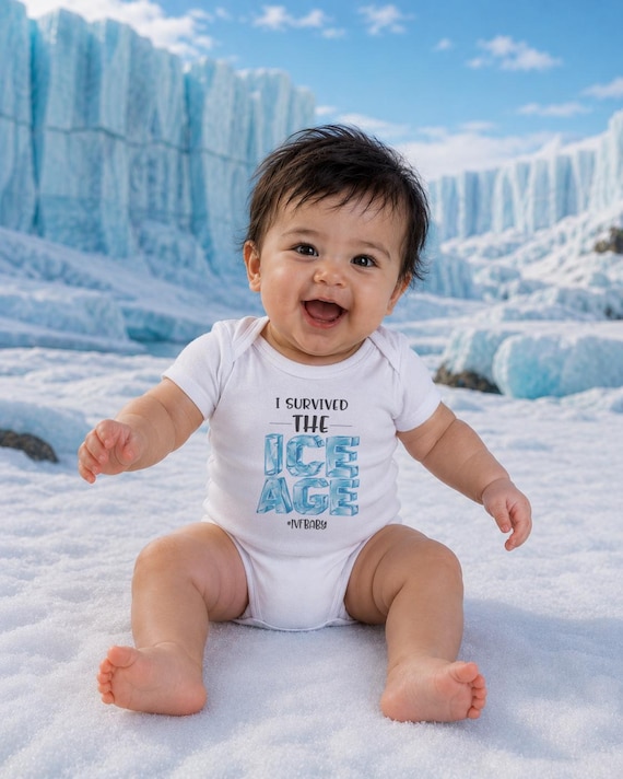Ice Age Baby Onesie®, IVF Baby Gift, Made with Love & Science
