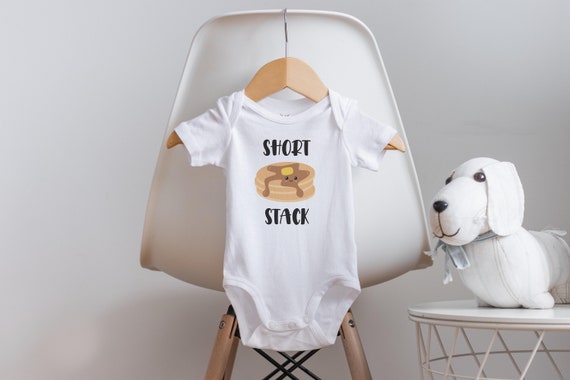 Short Stack Onesie®, Pancakes Baby Shower, Pancakes Baby Shirt, Baby Shower Gift, Baby Gift, Cute Baby Clothes