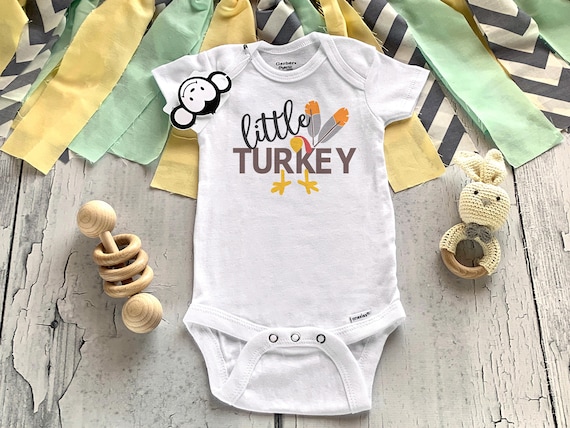 baby turkey onesie