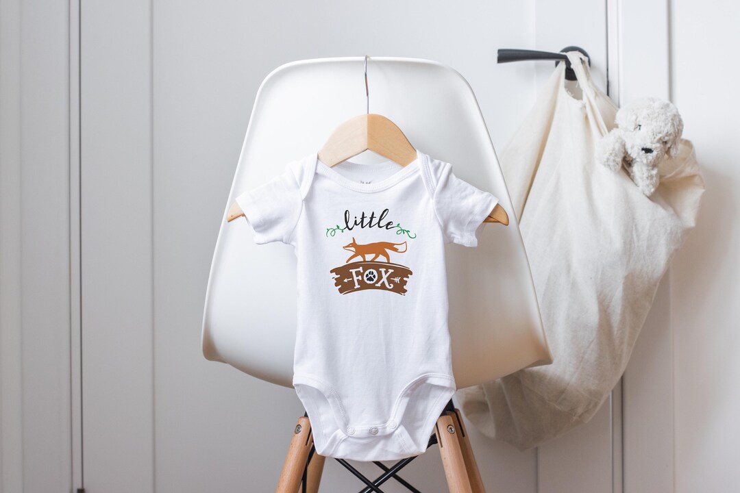 Little Fox Onesie Baby Boy Clothes Baby Shower Gift Cute Baby