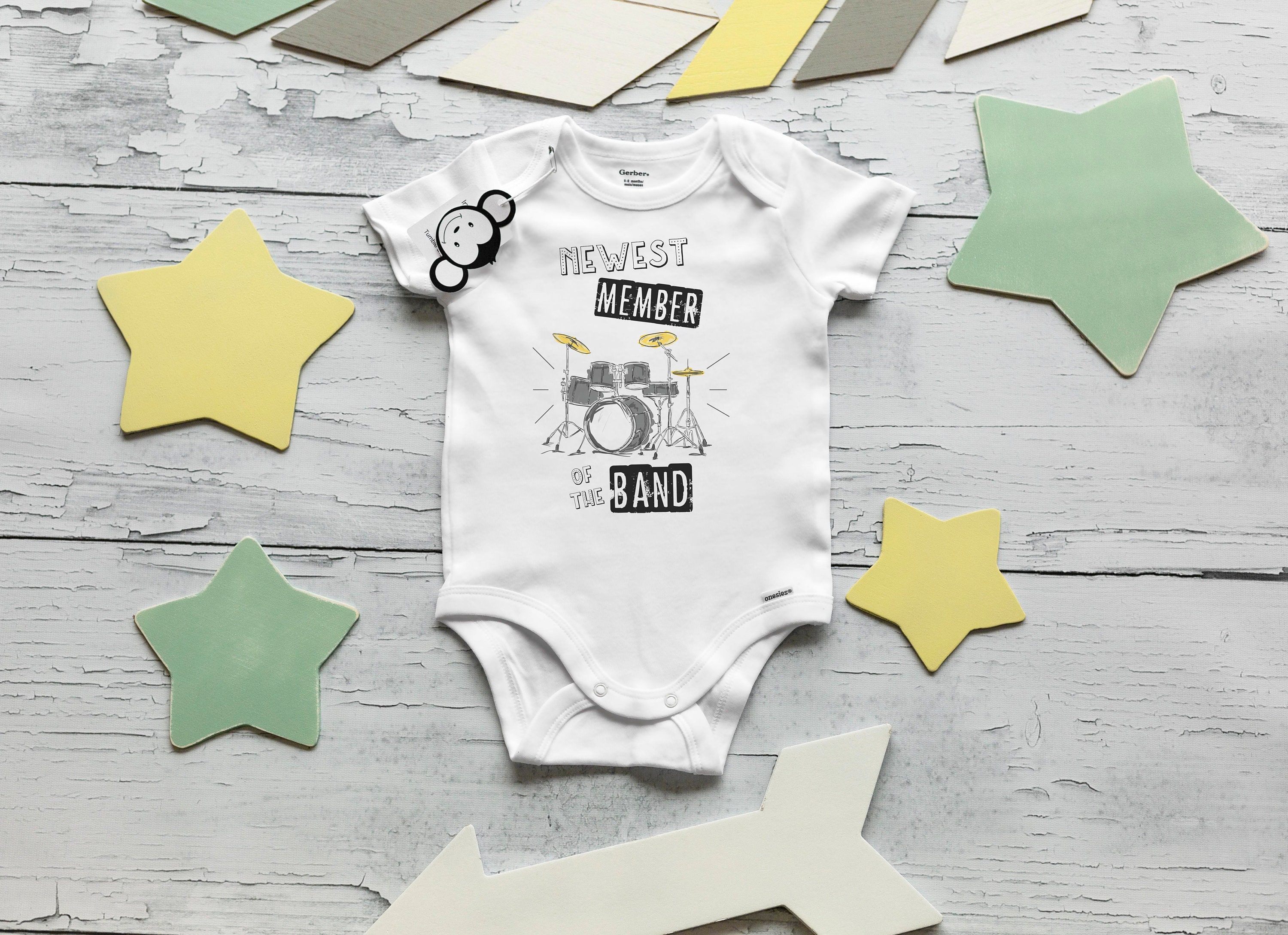 Chicago Rocks Onsie, Baby Shower Gifts, Newborn, Baby Boy, Baby