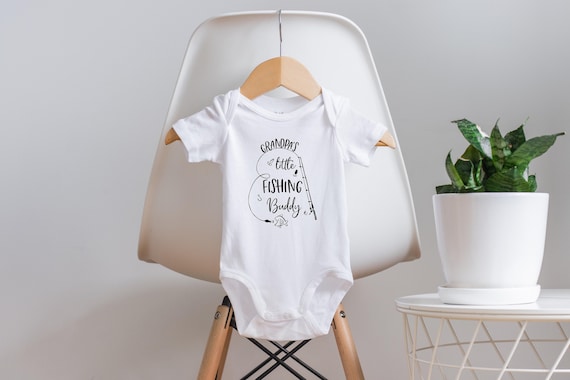 Grandpa's Fishing Buddy Onesie®, Grandpa Onesie®, Fishing Onesie, Baby Shower Gift, I Love Grandpa Onesie, Best Grandpa Ever, New Baby Gift