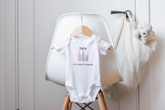 BcBa Onesie®, Data or It Didn't Happen, ABA Baby Clothes