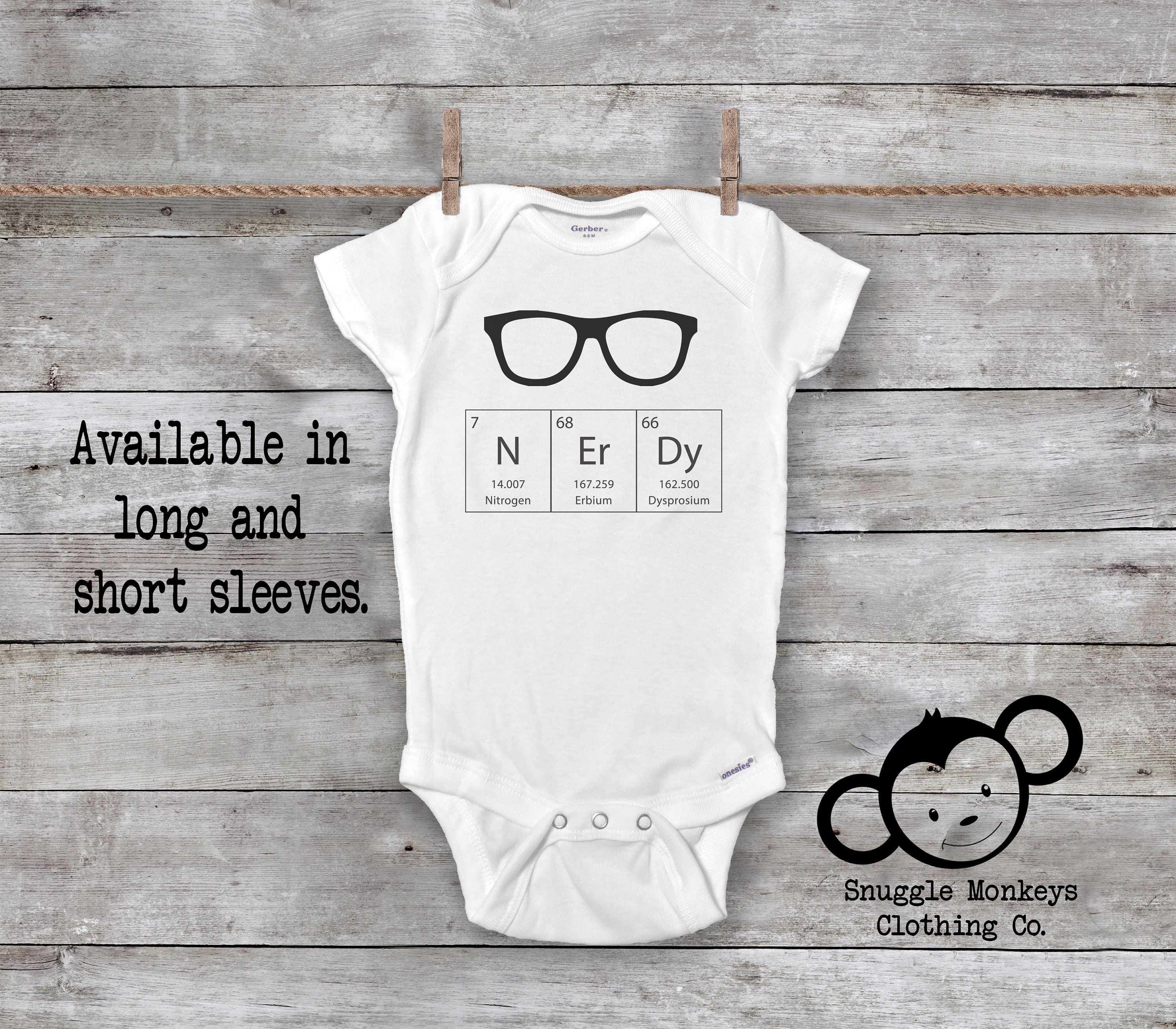 nerdy baby clothes