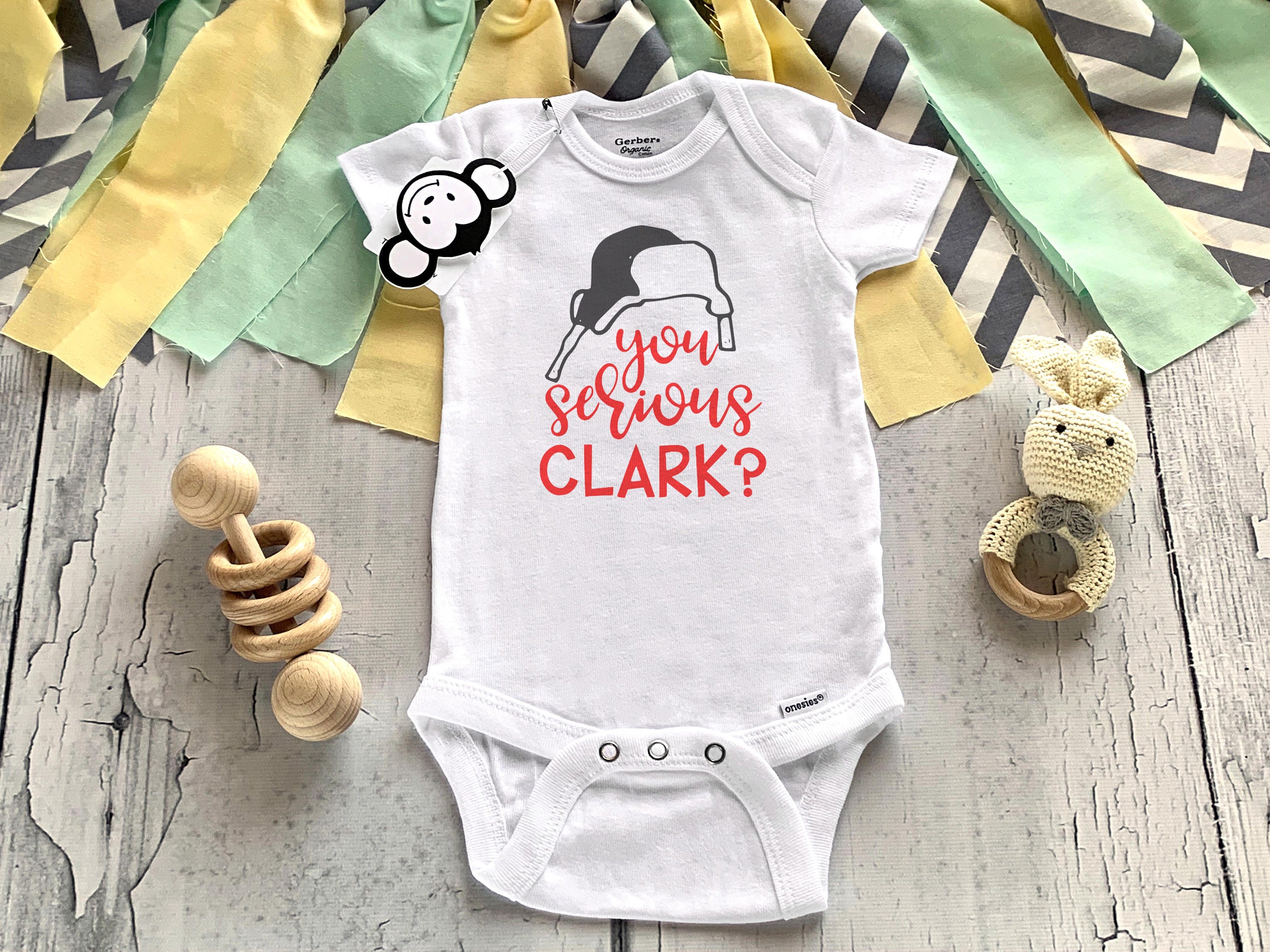 you serious clark onesie