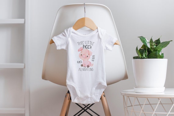 Pig Onesie®, Funny Baby Onesie®, Farm Onesie, Piggy Onesie®, Little Ham Shirt, Baby Shower Gift, Pig Baby Gift, Farm Baby Clothes