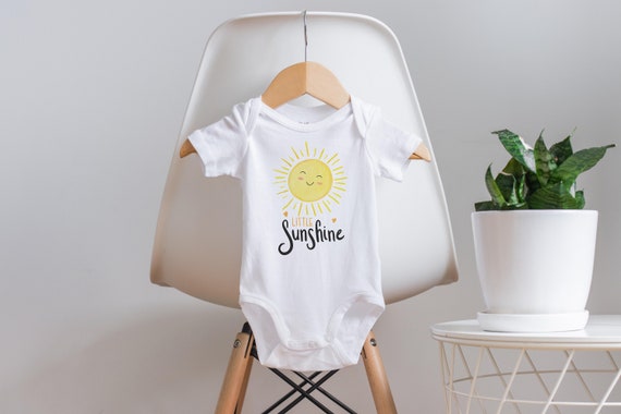 Little Sunshine Onesie®, Cute Baby Clothes, Sunshine Shirt, Unique Baby Gift, Hippie Baby Onesie®, You Are My Sunshine, Sun Onesie®