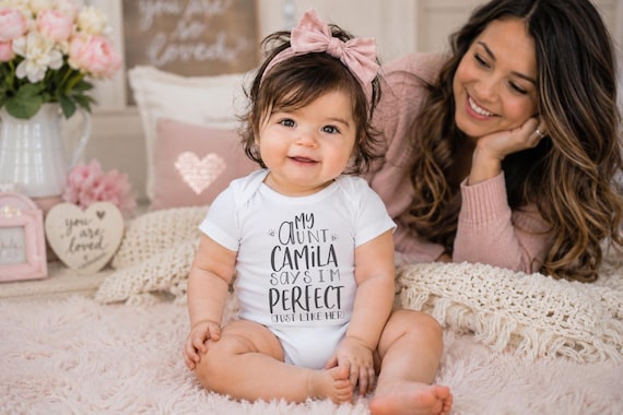 Funny Aunt Onesie®, Auntie Baby Clothes, Pregnancy Reveal Gift