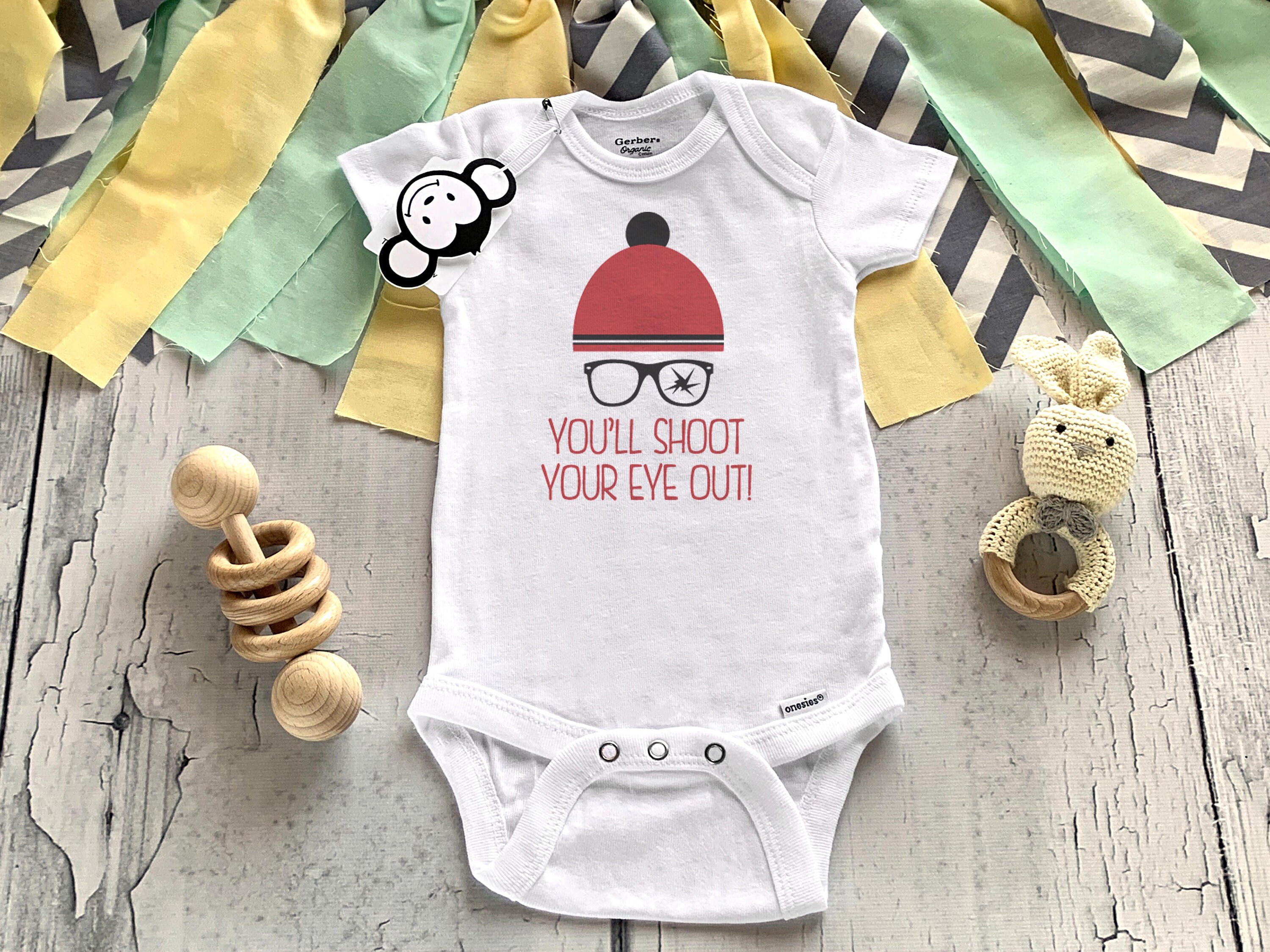 christmas story onesie baby