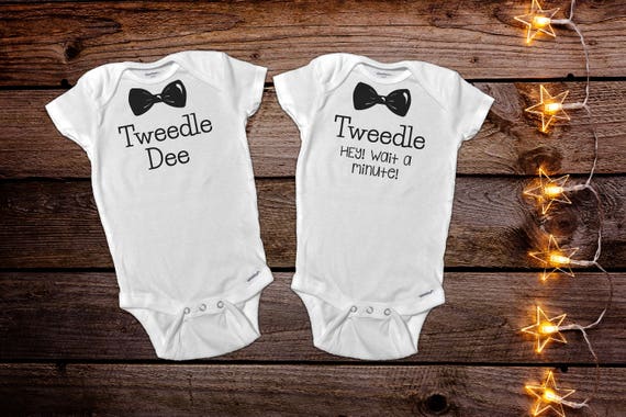 Funny Twin Onesies® Funny Baby Onesie® Twin Baby Gift Baby | Etsy