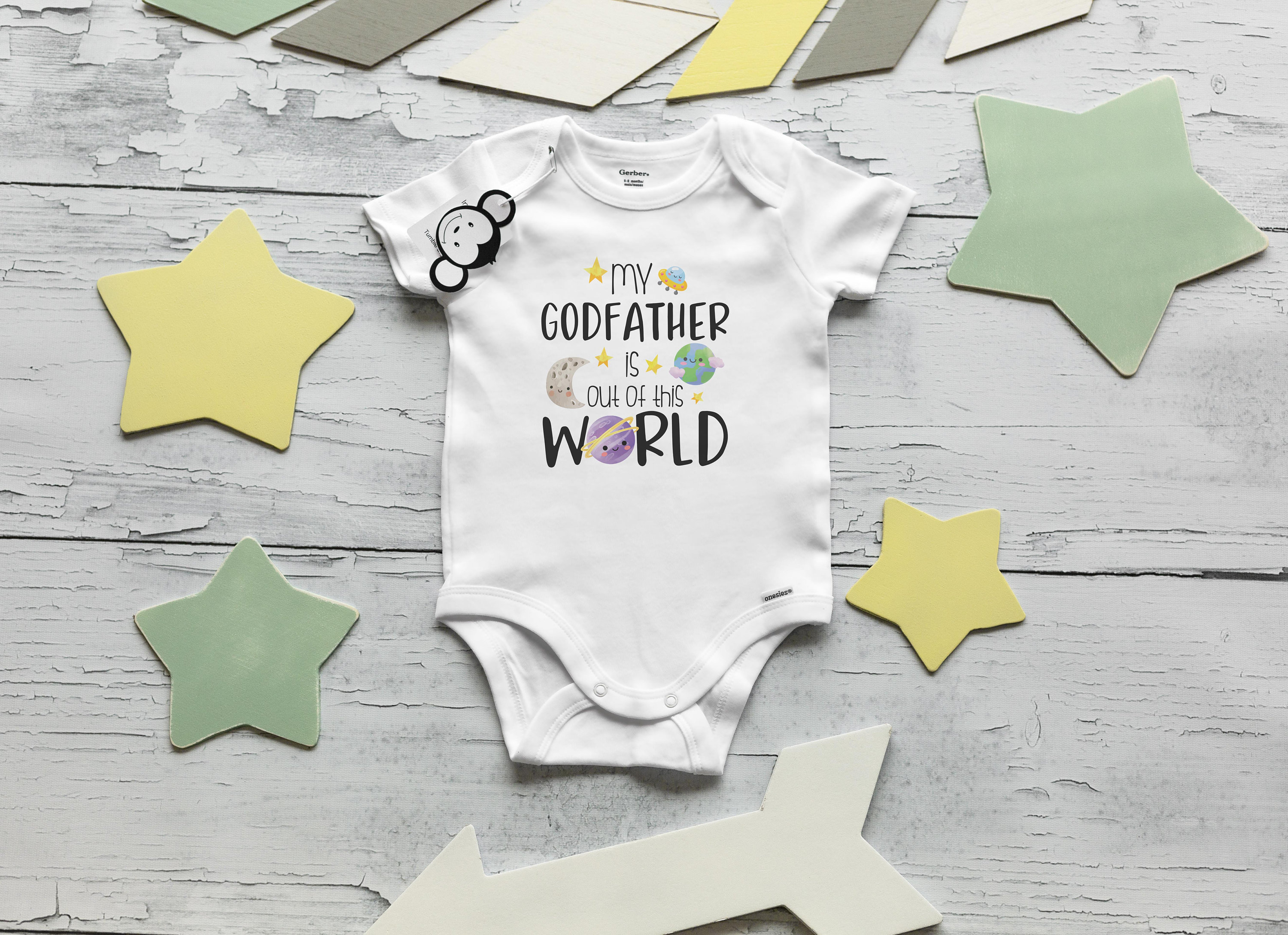 Godmother Or Godfather Onesie For Baby Boys & Girls – Bitsy Bug Boutique