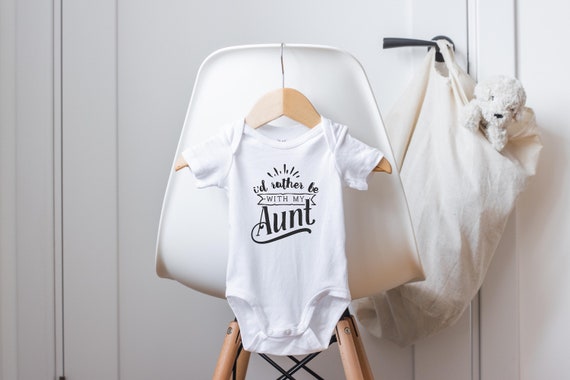 I'd Rather Be With My Aunt Onesie®, Aunt Onesie®