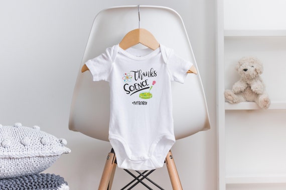 IVF Onesie®, IVF Baby Gifts, Made with Love and Science Onesie®, Worth the Wait, Ice Age Onesie®, Worth Every Shot