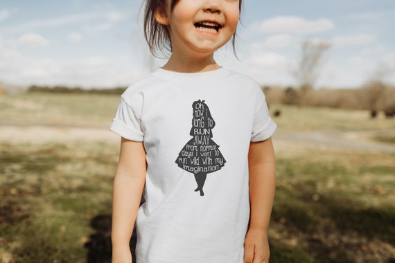 Alice in Wonderland Toddler Shirt, Shirts for Girls, Book Character Shirts, Toddler Girl Gift, Cute Toddler Shirts, Toddler Girl Clothes