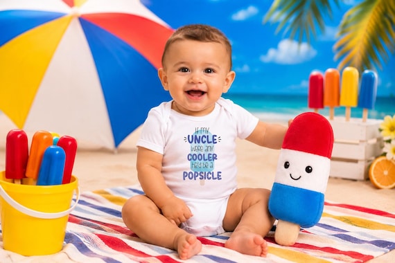 Cool Uncle Onesie®, Funny Baby Bodysuit