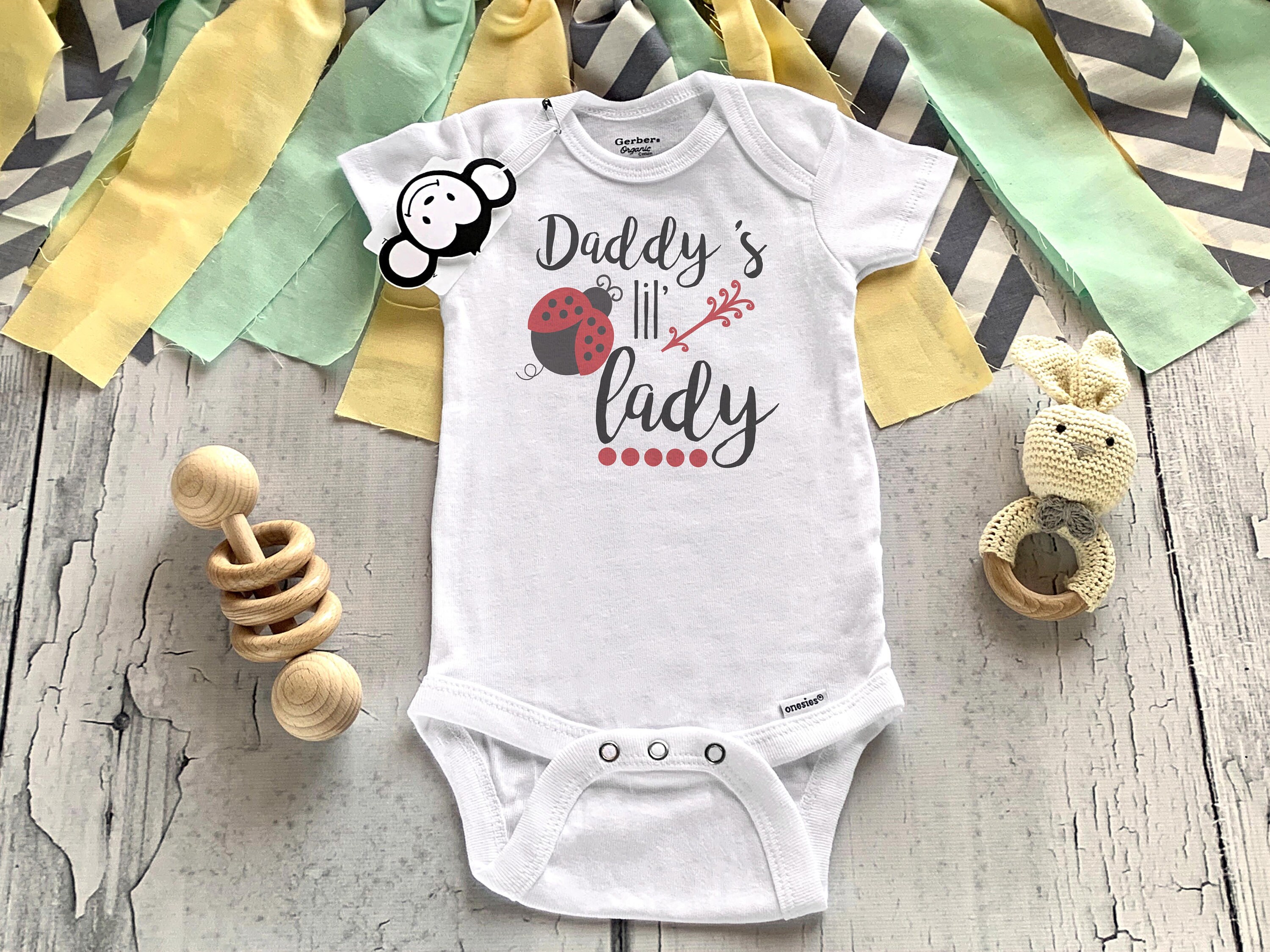 Daddy Onesie I Love Daddy Onesie Baby Shower Gift Daddy S Girl Onesie Daddy S Little Girl Daddy Loves Me Onesie Baby Girl Gift